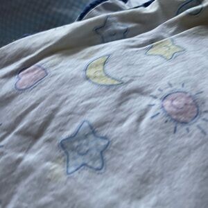 Reversible Crib Wrap and Skirt